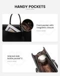 Stylish Water-Resistant Laptop Tote Bag for Women