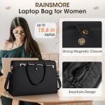 Stylish Water-Resistant Laptop Tote Bag for Women