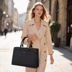 Stylish Water-Resistant Laptop Tote Bag for Women