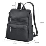 Waterproof PU Leather Backpack for Women