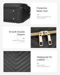 Stylish 17" Leather Laptop Tote with USB