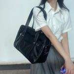 Stylish Lightweight Leather School Bag for Students