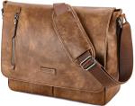 Men's VX VONXURY Canvas/Leather Messenger Bag