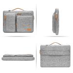 MOSISO 16-inch Laptop Shoulder Bag in Gray