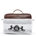 SID & VAIN Simon XL Leather Laptop Briefcase