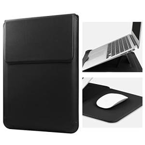 Stylish Leather Laptop Sleeve Case for 15-Inch Laptops
