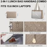 Chic Tote Lunch Bag Combo for Work & Travel