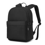 Kono Casual Black School Backpack for Everyone