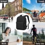 Kono Casual Black School Backpack for Everyone
