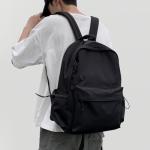 Lightweight Black School Backpack for Women and Teens