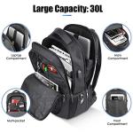 Anti-Theft Laptop Backpack with USB Charging Port