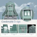 Ryanair Approved Travel Backpack and Clear Bag