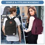 Kasgo 15.6 Inch Lightweight Water-Resistant Backpack