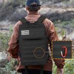 Large 45L Military Tactical Backpack with Patches