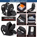 Large 55L Laptop Backpack with USB Charging Port