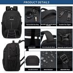 Large 55L Laptop Backpack with USB Charging Port