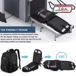 Large 55L Laptop Backpack with USB Charging Port