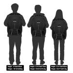 Large 55L Laptop Backpack with USB Charging Port