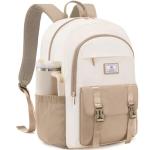 LOVEVOOK Women's Waterproof Laptop Backpack - Khaki