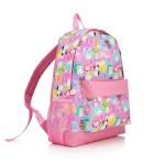 Cute Pink Squishmallows Girls Backpack with Kangaroo Pocket