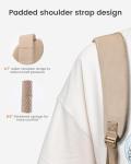LOVEVOOK Women's Waterproof Laptop Backpack - Khaki