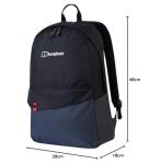 Berghaus 25L Unisex Backpack - Jet Black/Carbon