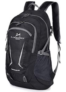 Loocower 45L Foldable Backpack - Black