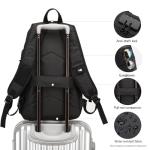 Anti-Theft USB Charging Laptop Backpack - Black