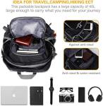 Loocower 45L Foldable Backpack - Black