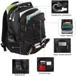 MATEIN 50L Water-Resistant Travel Laptop Backpack