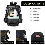 Fmeida Women's Anti-Theft Travel Backpack