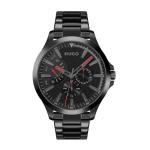 HUGO Men's Multifunction Black Quartz Watch