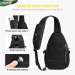 Anti-Theft RFID Sling Backpack for Travel