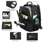 Extra Large Travel Laptop Backpack with USB Port