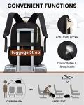 Stylish LOVEVOOK Backpack with USB Charging Port