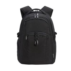 Amazon Basics Black Travel Laptop Backpack for 17" Laptops
