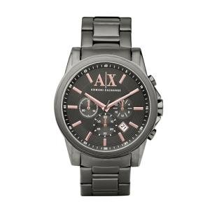 Armani Exchange Men's Gunmetal Chronograph Watch
