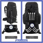 Eurohike Nepal 65L Rucksack for Outdoor Adventures