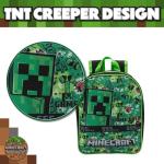 Minecraft Creeper Kids Backpack for Ages 3-8