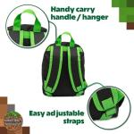Minecraft Creeper Kids Backpack for Ages 3-8