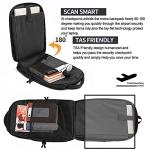 50L Water-Resistant Men's Backpack with USB Port