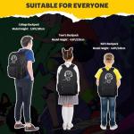 Cool Anime Backpack with USB Charging and Pencil Case