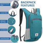 Flintronic Lightweight Waterproof Backpack for Outdoor Adventures