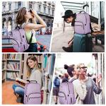 MATEIN Purple Laptop Backpack for Women with USB Port