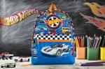 Hot Wheels Boys Backpack with Adjustable Straps