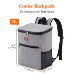 Lifewit Insulated Cooler Backpack for Outdoor Adventures