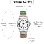 Bohemia Flower Stretch Band Watch for Women
