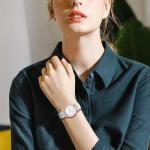 Oidea Women's Waterproof Elastic Strap Wrist Watch