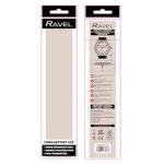 Ravel Women's Big Number Watch - Black/Silver
