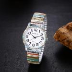 Bohemia Flower Stretch Band Watch for Women